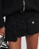 The Attico The Attico Low-rise cargo denim miniskirt - 4