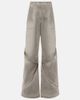 The Attico The Attico Low-rise wide-leg cargo jeans - 1