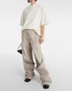 The Attico The Attico Low-rise wide-leg cargo jeans - 2
