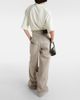 The Attico The Attico Low-rise wide-leg cargo jeans - 3