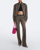 The Attico The Attico Low-rise wool-blend straight pants - 2