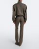The Attico The Attico Low-rise wool-blend straight pants - 6