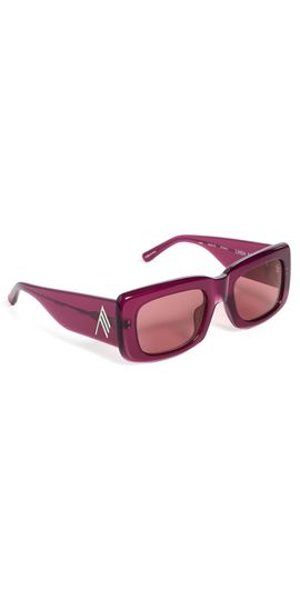 The Attico The Attico Marfa Sunglasses Red One