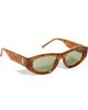 The Attico The Attico Maya Sunglasses Tortoise Shell One - 1