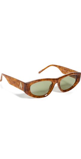 The Attico The Attico Maya Sunglasses Tortoise Shell One