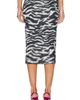 THE ATTICO THE ATTICO Midi Zebra Skirt - 4