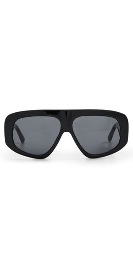 The Attico The Attico Milano Sunglasses Milano Black/Silver/Grey One Size