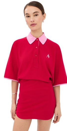 The Attico The Attico Mini Dress Red/Pink