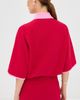 The Attico The Attico Mini Dress Red/Pink - 3