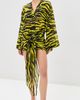 The Attico The Attico Mini Dress Yellow/Black - 2