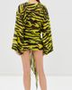 The Attico The Attico Mini Dress Yellow/Black - 4