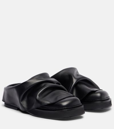 The Attico The Attico Mini Robin leather mules