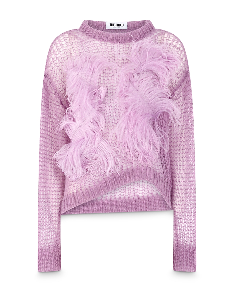 The Attico The Attico Mohair Crewneck Sweater