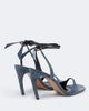 The Attico The Attico Ora denim slingback sandals - 4