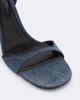 The Attico The Attico Ora denim slingback sandals - 5