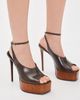 The Attico The Attico Ornella Sandals 140m Brown - 4