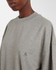 The Attico The Attico Oversized draped cotton-blend sweatshirt - 3