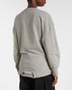 The Attico The Attico Oversized draped cotton-blend sweatshirt - 5