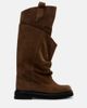 The Attico The Attico Passeggiata suede combat boots - 5