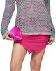 The Attico The Attico Pink Hatty Miniskirt - 4