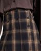 The Attico The Attico Plaid pleated cotton midi skirt - 4