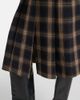 The Attico The Attico Plaid pleated cotton midi skirt - 5