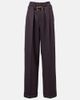 The Attico The Attico Pleated virgin wool wide-leg pants - 1