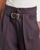The Attico The Attico Pleated virgin wool wide-leg pants - 3