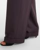 The Attico The Attico Pleated virgin wool wide-leg pants - 4