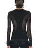 THE ATTICO THE ATTICO Ponte Jersey Top - 3