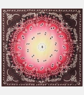 The Attico The Attico Printed silk scarf