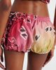 The Attico The Attico Printed silk shorts - 4