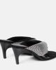 The Attico The Attico Rem satin crystal-embellished thong sandals - 3