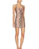 THE ATTICO THE ATTICO Reptile Mini Dress - 2