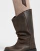 The Attico The Attico Robin Passeggiata Combat Boots Taupe - 2
