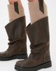 The Attico The Attico Robin Passeggiata Combat Boots Taupe - 3