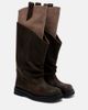 The Attico The Attico Robin Passeggiata leather combat boots - 1