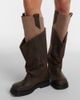 The Attico The Attico Robin Passeggiata leather combat boots - 2