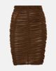 The Attico The Attico Ruched high-rise jersey miniskirt - 1