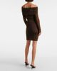 The Attico The Attico Ruched high-rise jersey miniskirt - 3