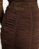 The Attico The Attico Ruched high-rise jersey miniskirt - 5