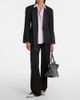 The Attico The Attico Satin-trimmed virgin wool blazer - 6
