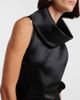 The Attico The Attico Satin midi dress - 4