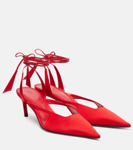 The Attico The Attico Satin pumps
