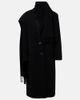 The Attico The Attico Scarf-detail wool and cashmere coat - 1