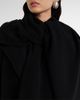 The Attico The Attico Scarf-detail wool and cashmere coat - 3