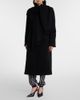 The Attico The Attico Scarf-detail wool and cashmere coat - 5