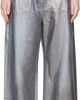 The Attico The Attico Silver Long Jeans - 1