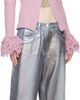 The Attico The Attico Silver Long Jeans - 4