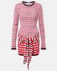 The Attico The Attico Striped crochet cotton minidress - 1